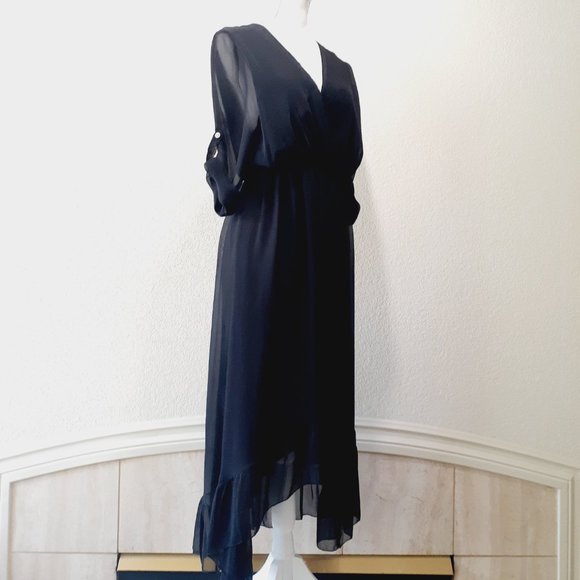 Silk Dress Made In Italy - Picture 4 of 14